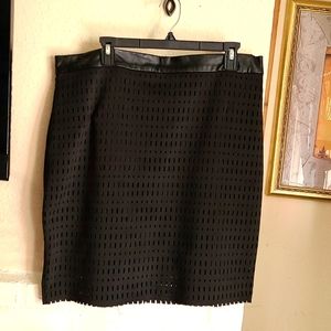Black XL skirt